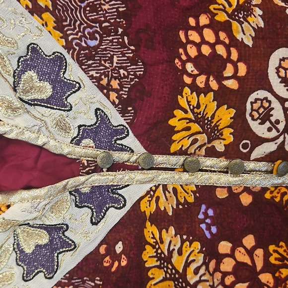 Anthropologie Meredith Embroidered Maxi Dress - Picture 5 of 14